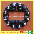 2014 JK-16-25 high quality low price for custom made silicone keypad,remote button rubber key pad